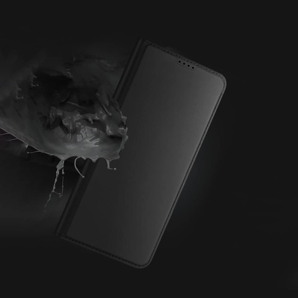 Dux Ducis Skin Pro-etui til Honor Magic5 flip cover kort tegnebog stativ sort