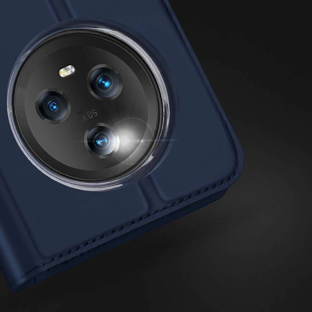 Dux Ducis Skin Pro-etui til Honor Magic5 flip cover kort tegnebog stativ sort