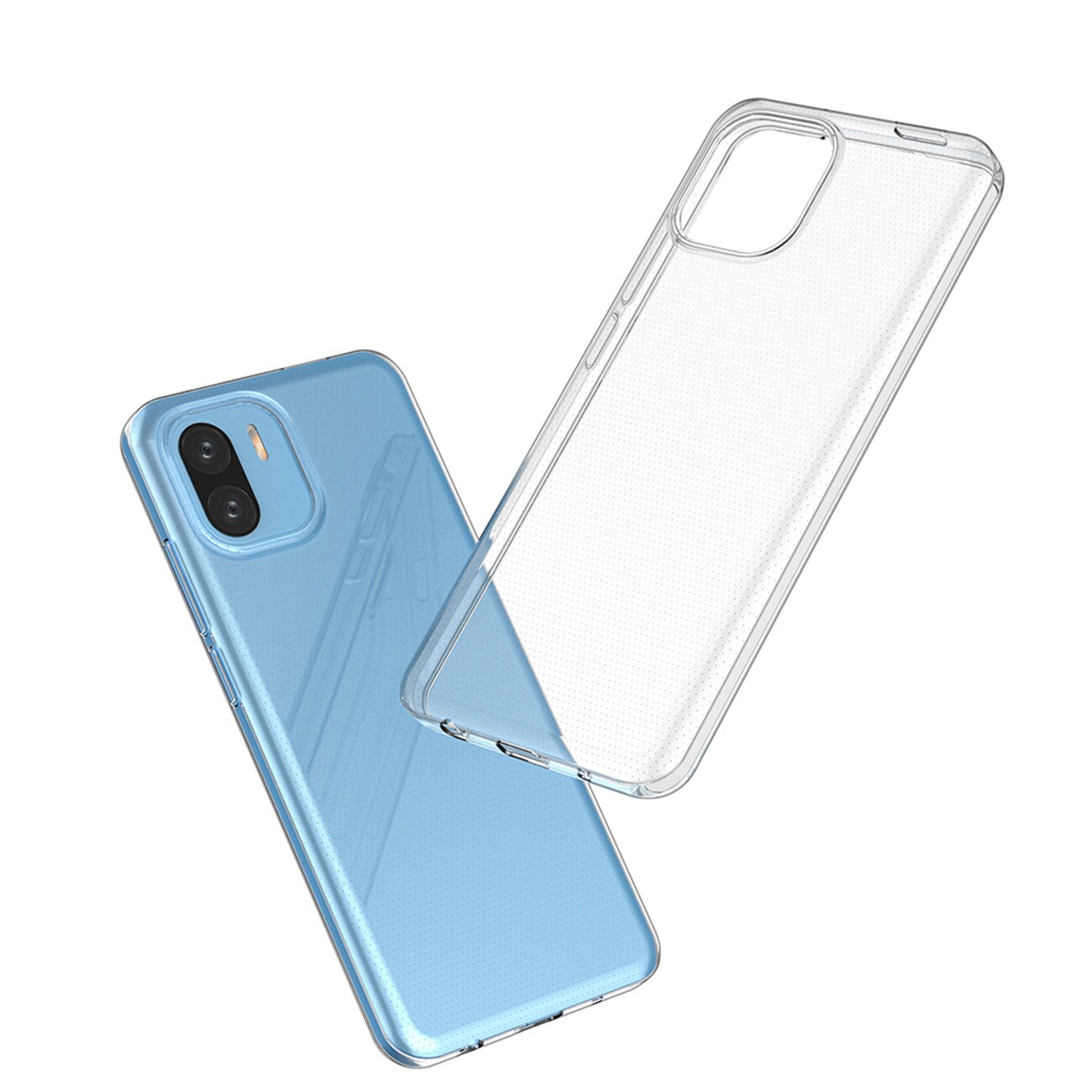 Ultraklart 0,5 mm etui til Xiaomi Redmi A2 / Redmi A1 tyndt cover gennemsigtigt