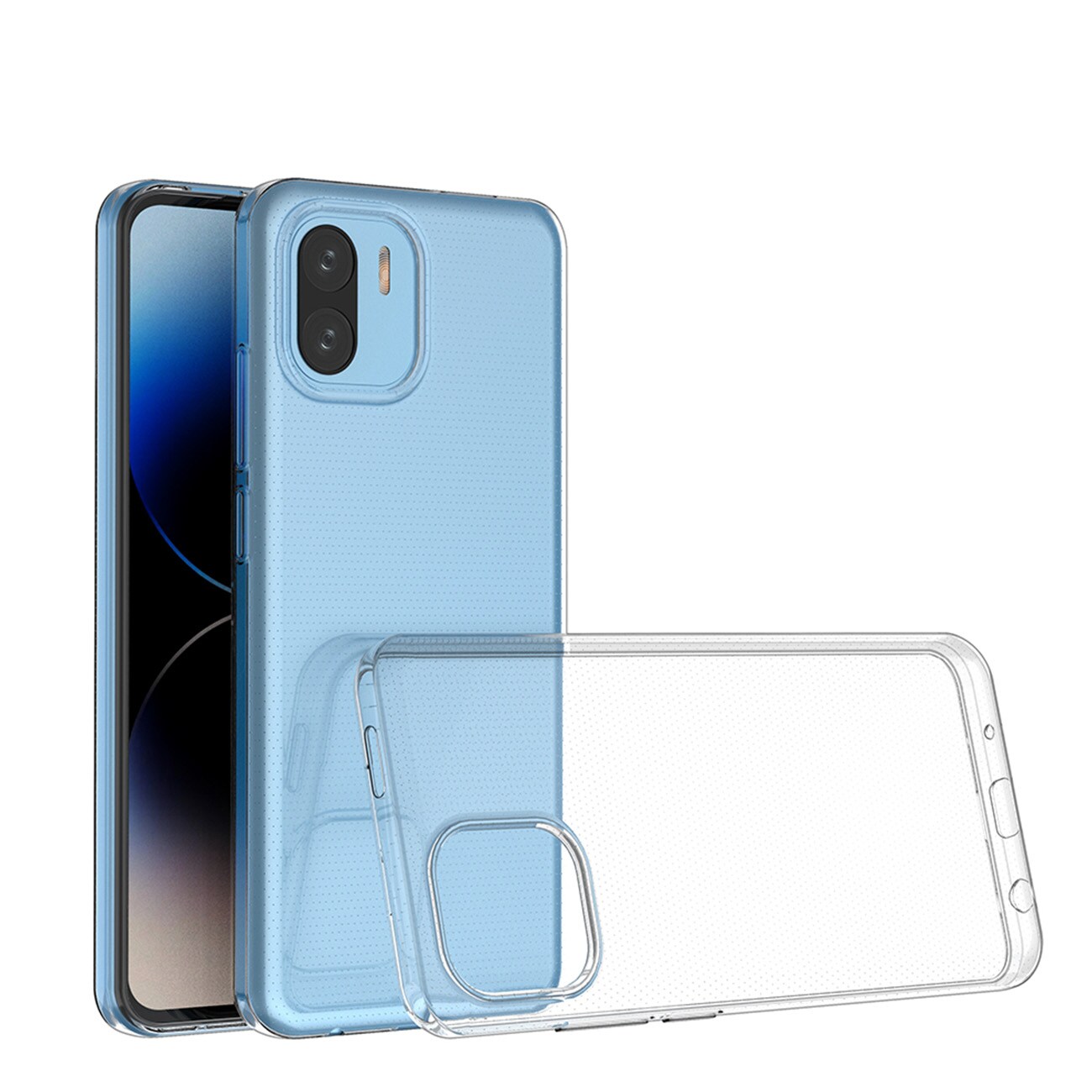 Ultraklart 0,5 mm etui til Xiaomi Redmi A2 / Redmi A1 tyndt cover gennemsigtigt
