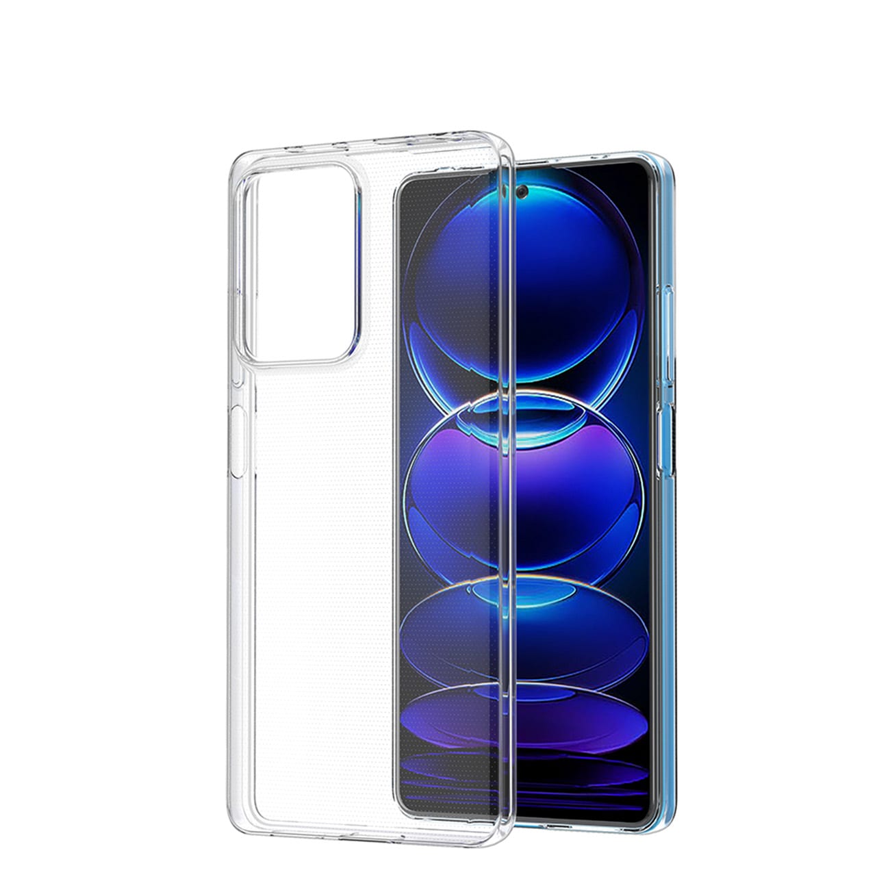 Ultraklart 0,5 mm etui til Xiaomi Redmi Note 12 Pro+ tyndt cover gennemsigtigt