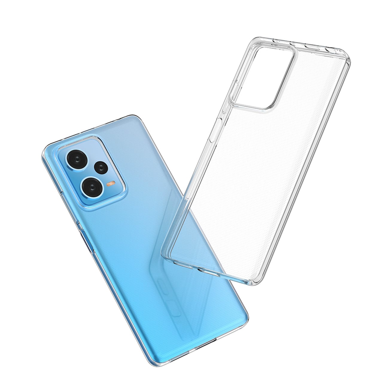 Ultraklart 0,5 mm etui til Xiaomi Redmi Note 12 Pro+ tyndt cover gennemsigtigt