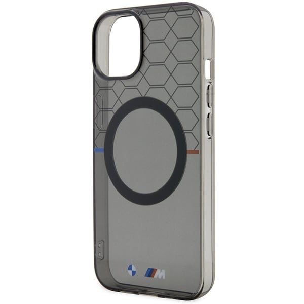 Etui BMW BMHMP14SHGPK iPhone 14 6,1" grå/grå Mønster MagSafe