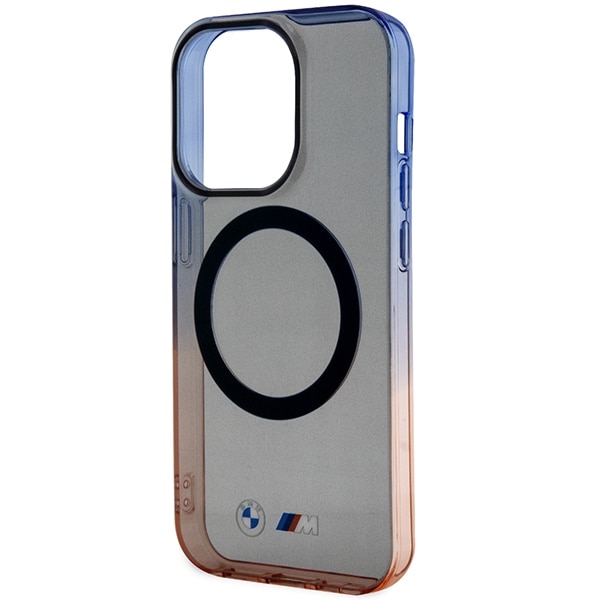 Fodral BMW BMHMP14XHTGE iPhone 14 Pro Max 6,7" grå/grå hårdplastfodral Gradient Bumper MagSafe