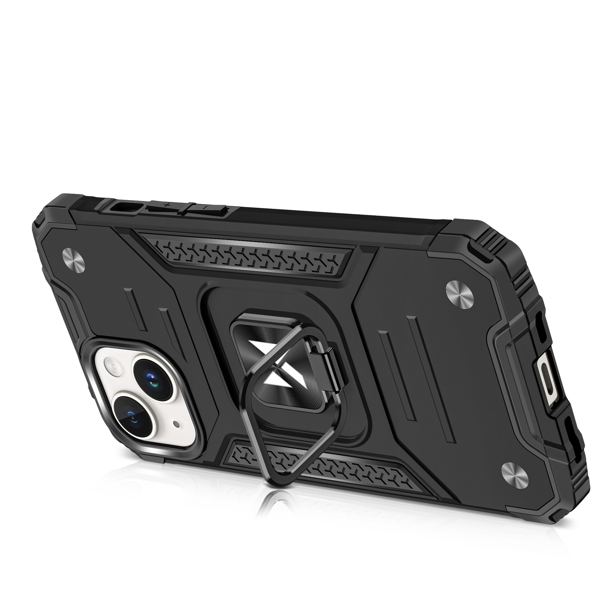 Wozinsky Ring Armor iPhone 15 Plus iPhone 15 Plus Ring Armor Fodral - Blå