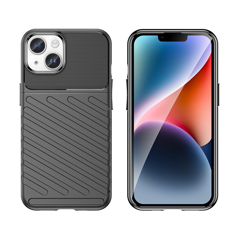Armored iPhone 15 Plus Thunder-fodral - blå
