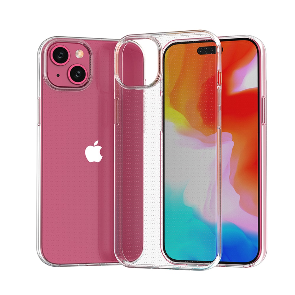 iPhone 15 Plus-fodral från Ultra Clear-serien i transparent färg