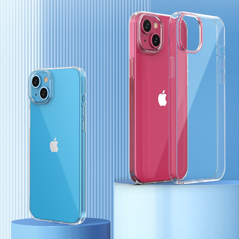 iPhone 15 Plus-fodral från Ultra Clear-serien i transparent färg