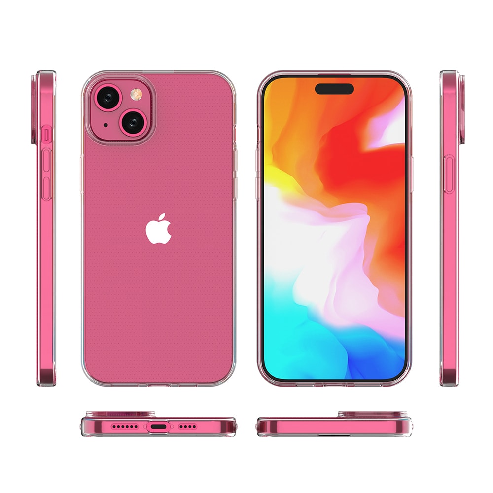 iPhone 15 Plus-fodral från Ultra Clear-serien i transparent färg