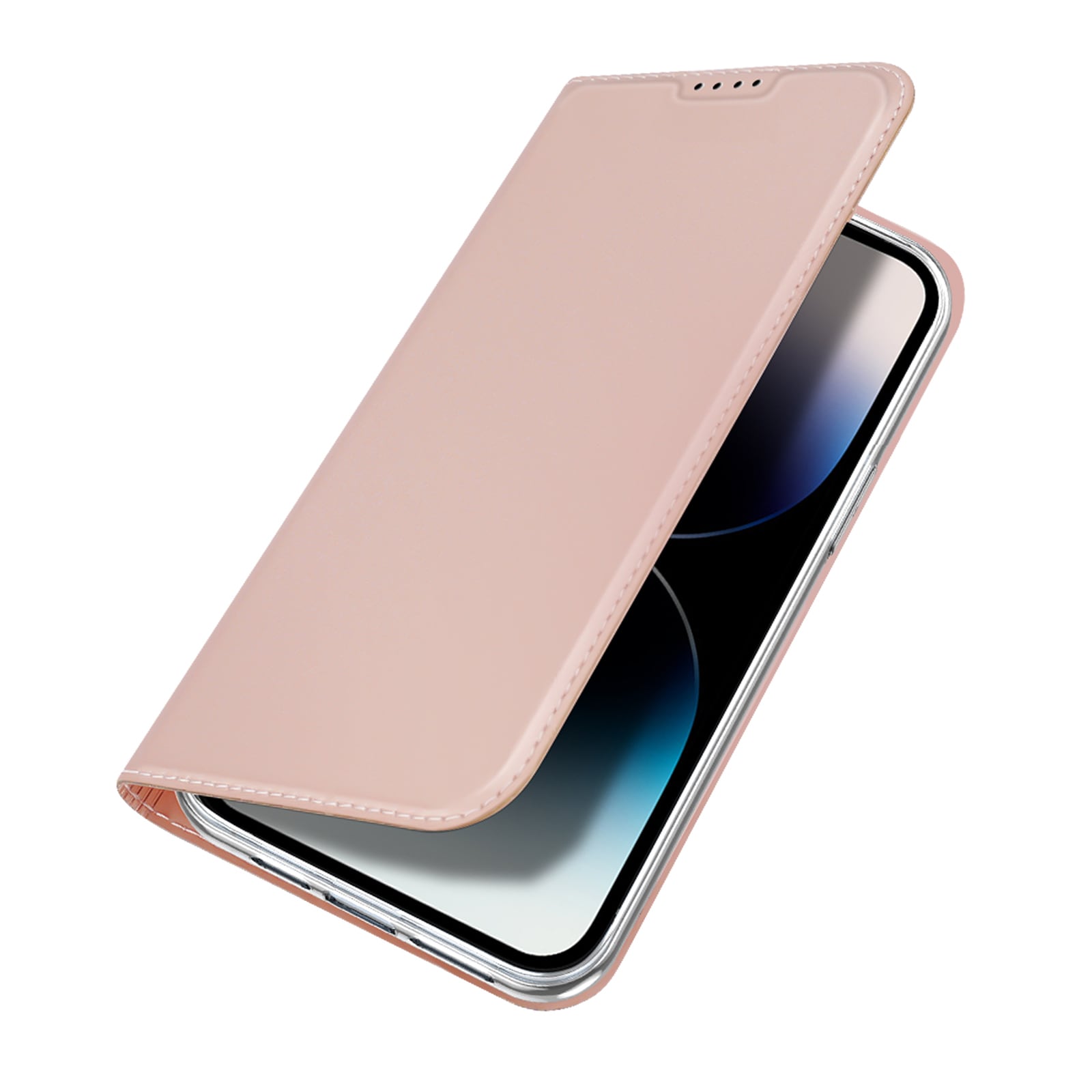 Dux Ducis Skin Pro plånboksfodral för iPhone 15 Pro - Rosa