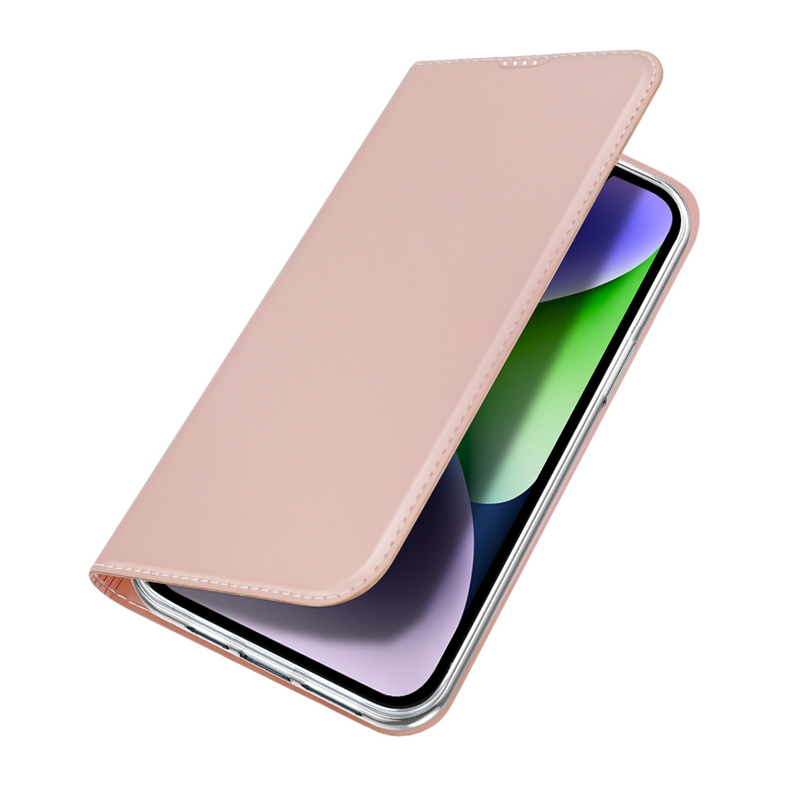 Dux Ducis Skin Pro plånboksfodral för iPhone 15 Plus - Rosa