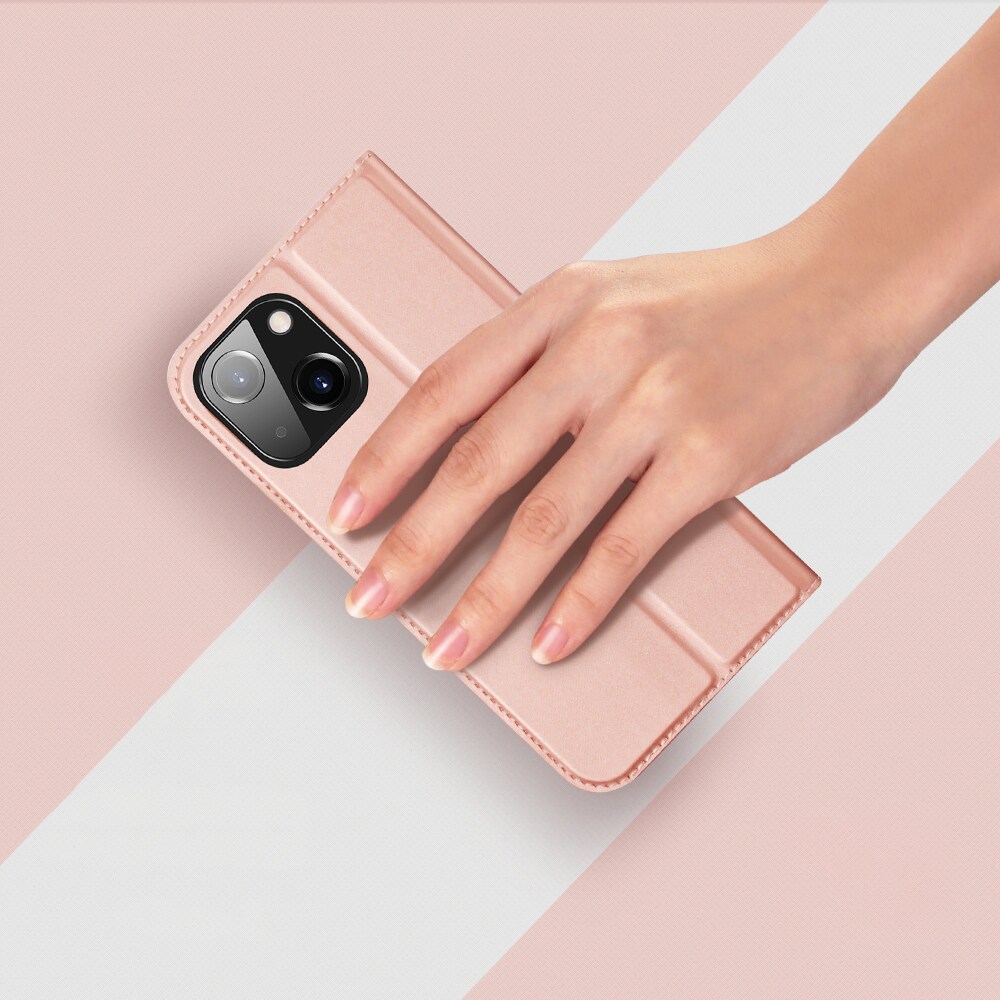 Dux Ducis Skin Pro plånboksfodral för iPhone 15 Plus - Blå