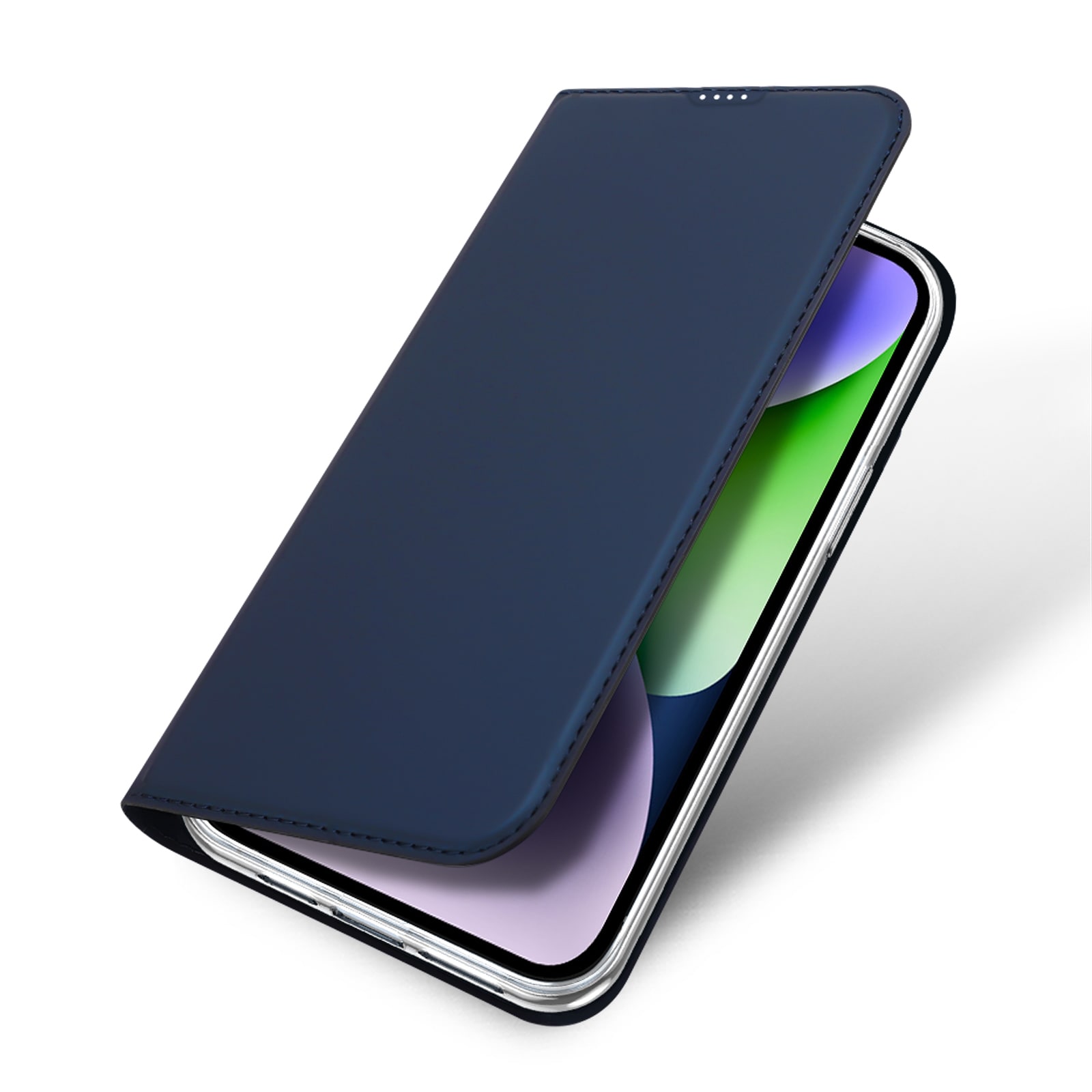 Dux Ducis Skin Pro plånboksfodral för iPhone 15 Plus - Blå