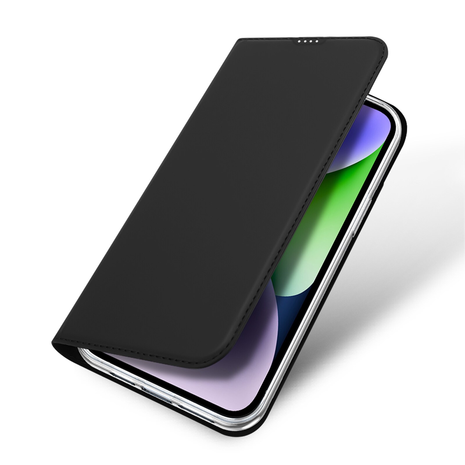 Dux Ducis Skin Pro plånboksfodral för iPhone 15 Plus - Svart