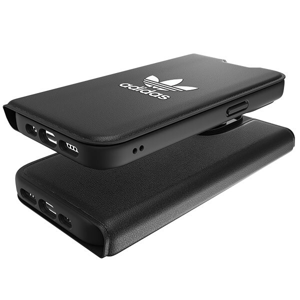 Adidas OR Booklet Case BASIC iPhone 14 Pro 6,1" svart/svart vit 50182