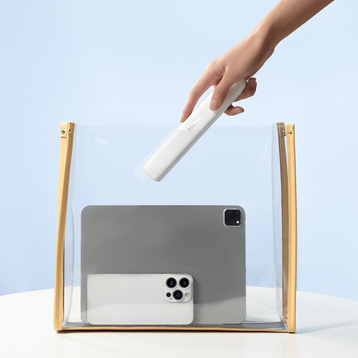 Stylusfodral för Baseus Smooth Writing 2 surfplatta - vit