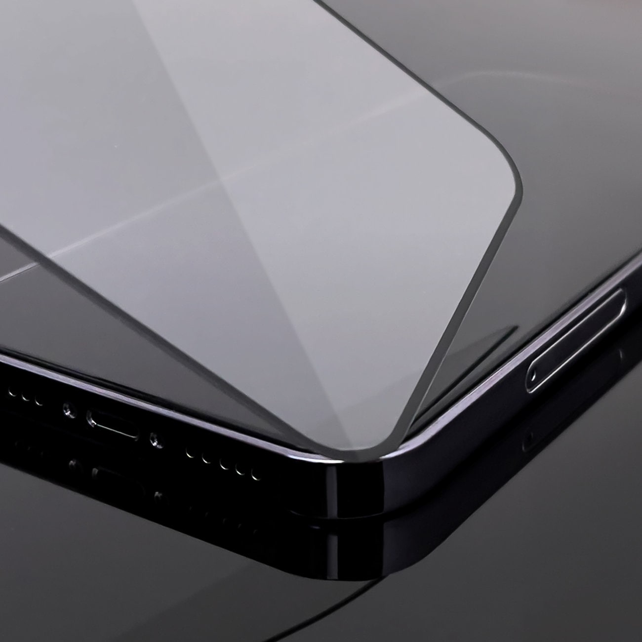 Holdbart Wozinsky fuld limning af fuld skærm hærdet glas med ramme til Xiaomi Mi Band 8 - sort
