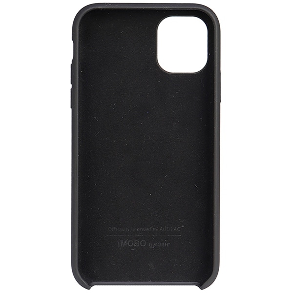 Audi silikoneetui iPhone 12/12 Pro 6.1" sort/sort hardcase AU-LSRIP12P-Q3/D1-BK