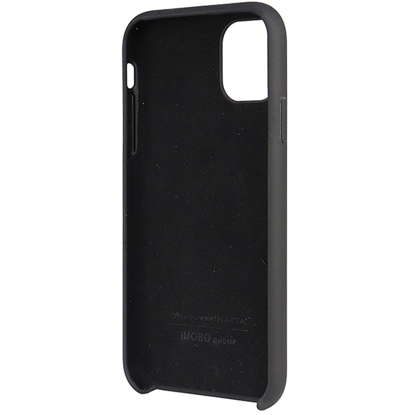 Audi silikoneetui iPhone 12/12 Pro 6.1" sort/sort hardcase AU-LSRIP12P-Q3/D1-BK