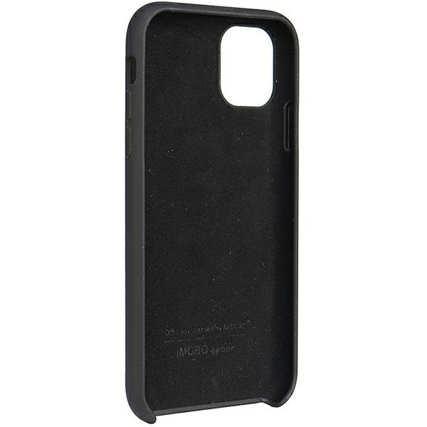 Audi silikoneetui iPhone 12/12 Pro 6.1" sort/sort hardcase AU-LSRIP12P-Q3/D1-BK