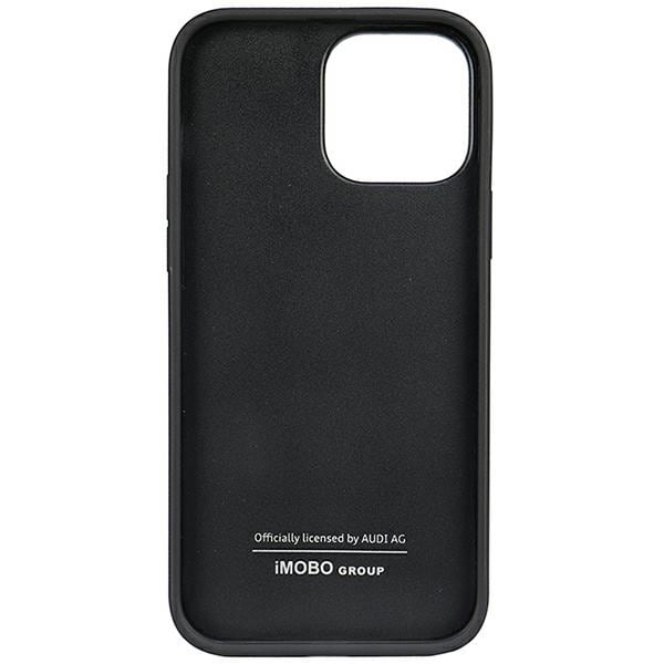 Audi syntetisk læder iPhone 13 Pro Max 6,7" sort/sort hardcase AU-TPUPPCIP13PM-TT/D1-BK