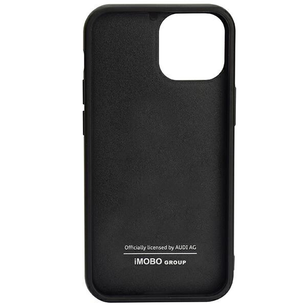 Audi kulfiberstribe iPhone 13 Pro Max 6,7" sort/sort hardcase AUS-TPUPCIP13PM-R8/D1-BK