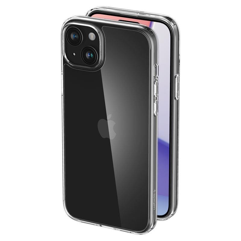 Spigen Airskin Hybrid-etui til iPhone 15 Plus - Klar