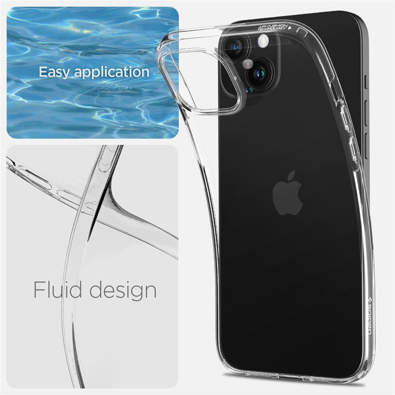 Spigen Crystal Flex-etui til iPhone 15 Plus - Klar