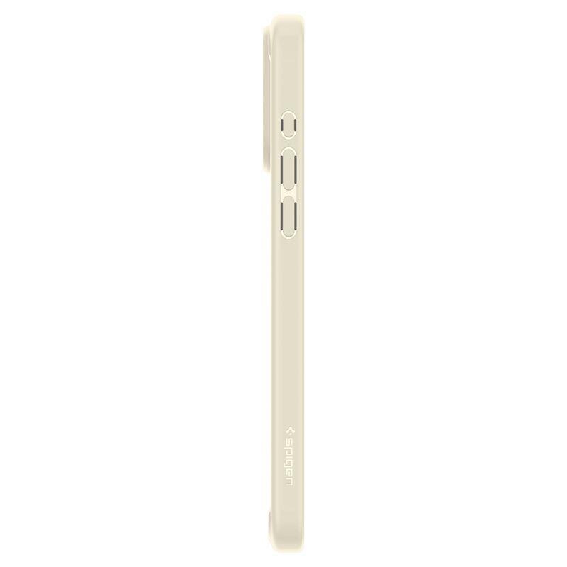 Spigen Crystal Hybrid-etui til iPhone 15 Pro Max - klar beige