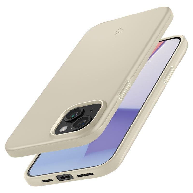 Spigen Thin Fit iPhone 15 Plus-etui - Beige