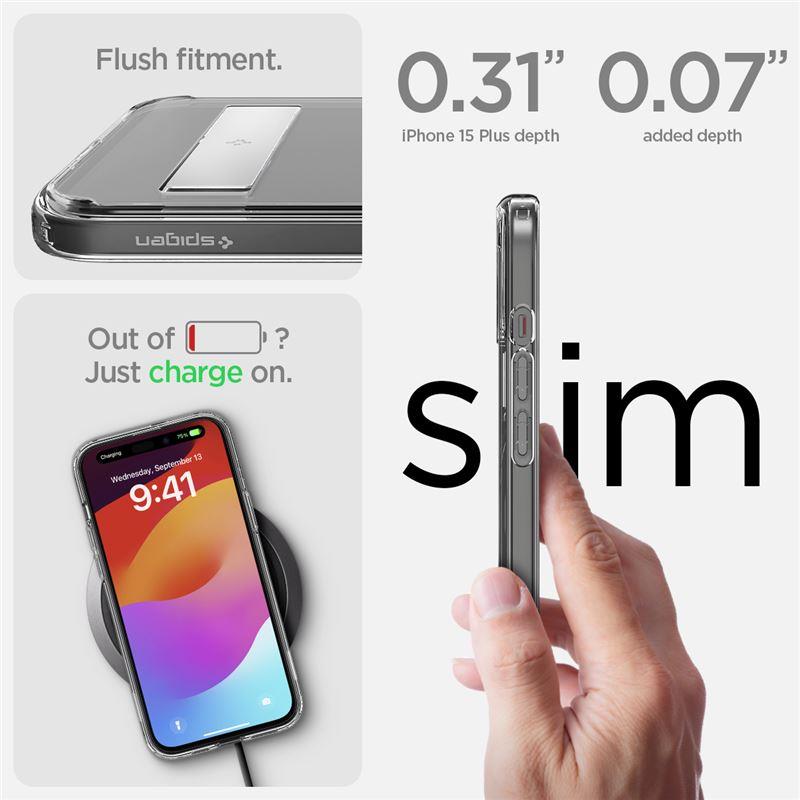Spigen Ultra Hybrid S MagSafe, krystalklar - iPhone 15 Plus