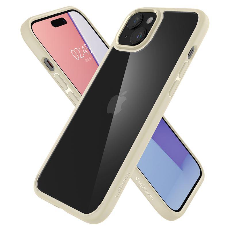 Spigen Ultra Hybrid iPhone 15 Plus-etui - Beige
