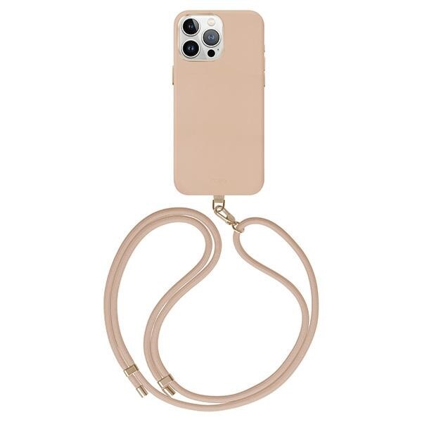 Uniq Coehl Muse Magnetiskt laddningsfodral för iPhone 15 Pro - beige
