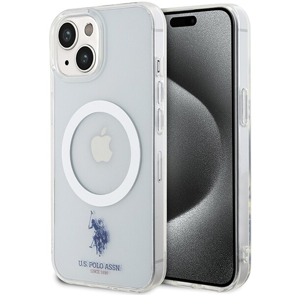US Polo USHMP15SUCIT iPhone 15 6,1" transparent MagSafe Collection