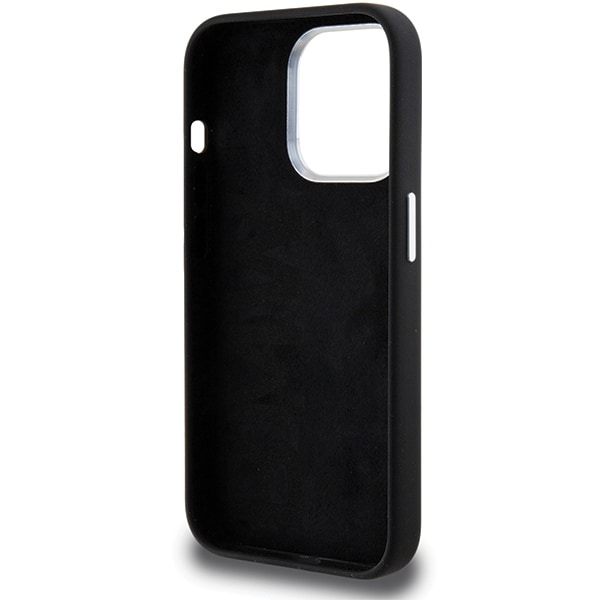 BMW Signature Liquid Silicone MagSafe-etui til iPhone 15 Pro - sort