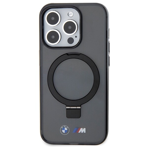 BMW Ring Stand M Collection MagSafe-fodral för iPhone 15 Pro - Svart
