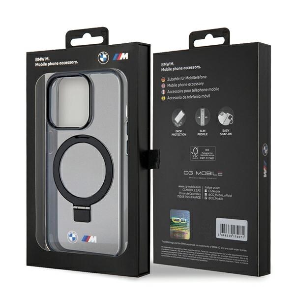 BMW Ring Stand M Collection MagSafe-fodral för iPhone 15 Pro - Svart