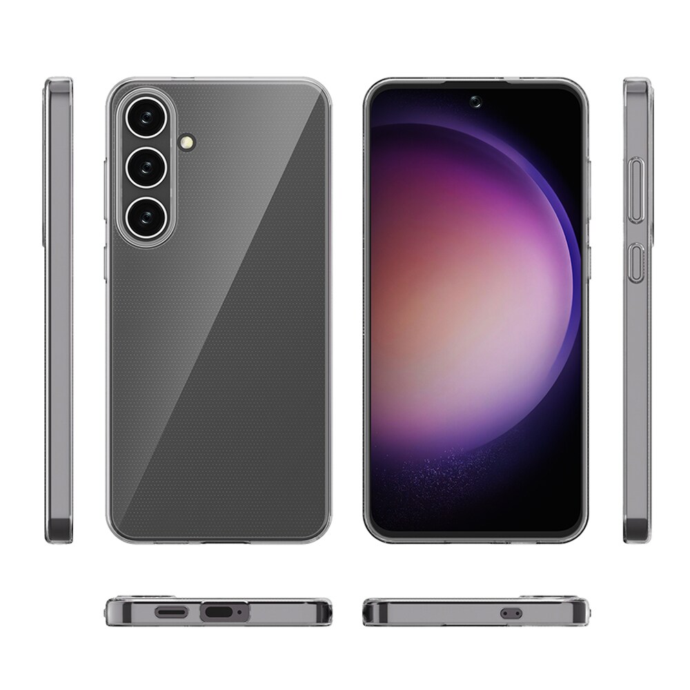 Ultraklart etui til Samsung Galaxy S24+ - gennemsigtigt
