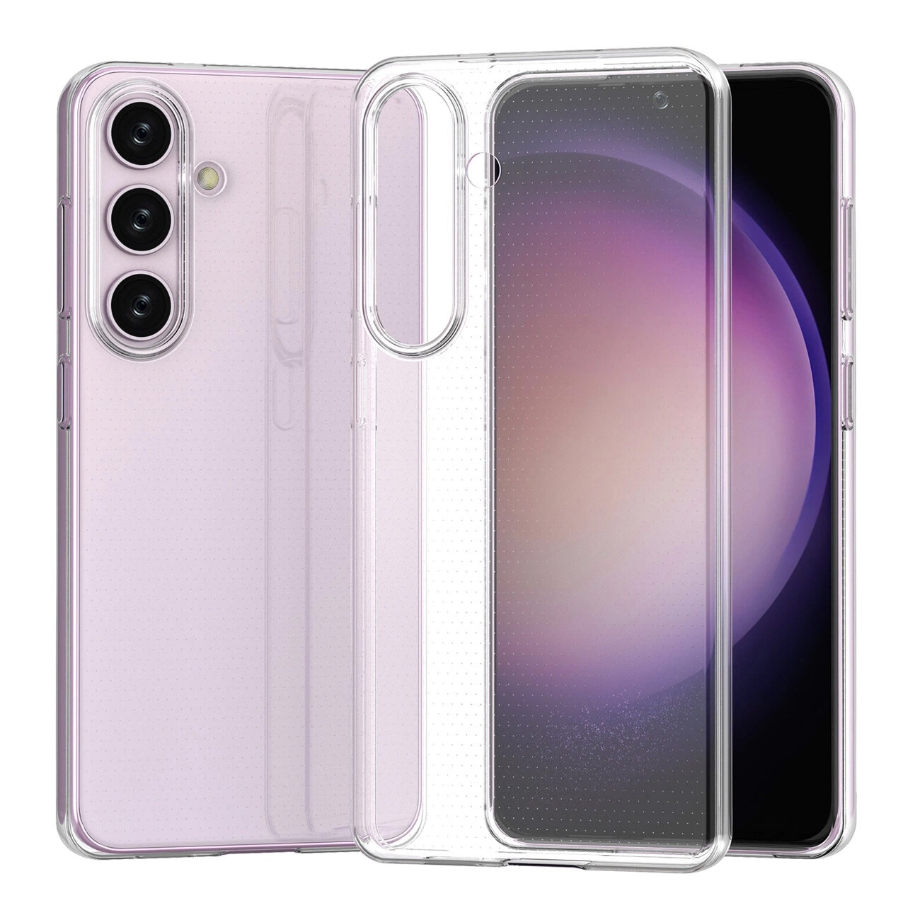 Ultraklart fodral för Samsung Galaxy A35 - transparent