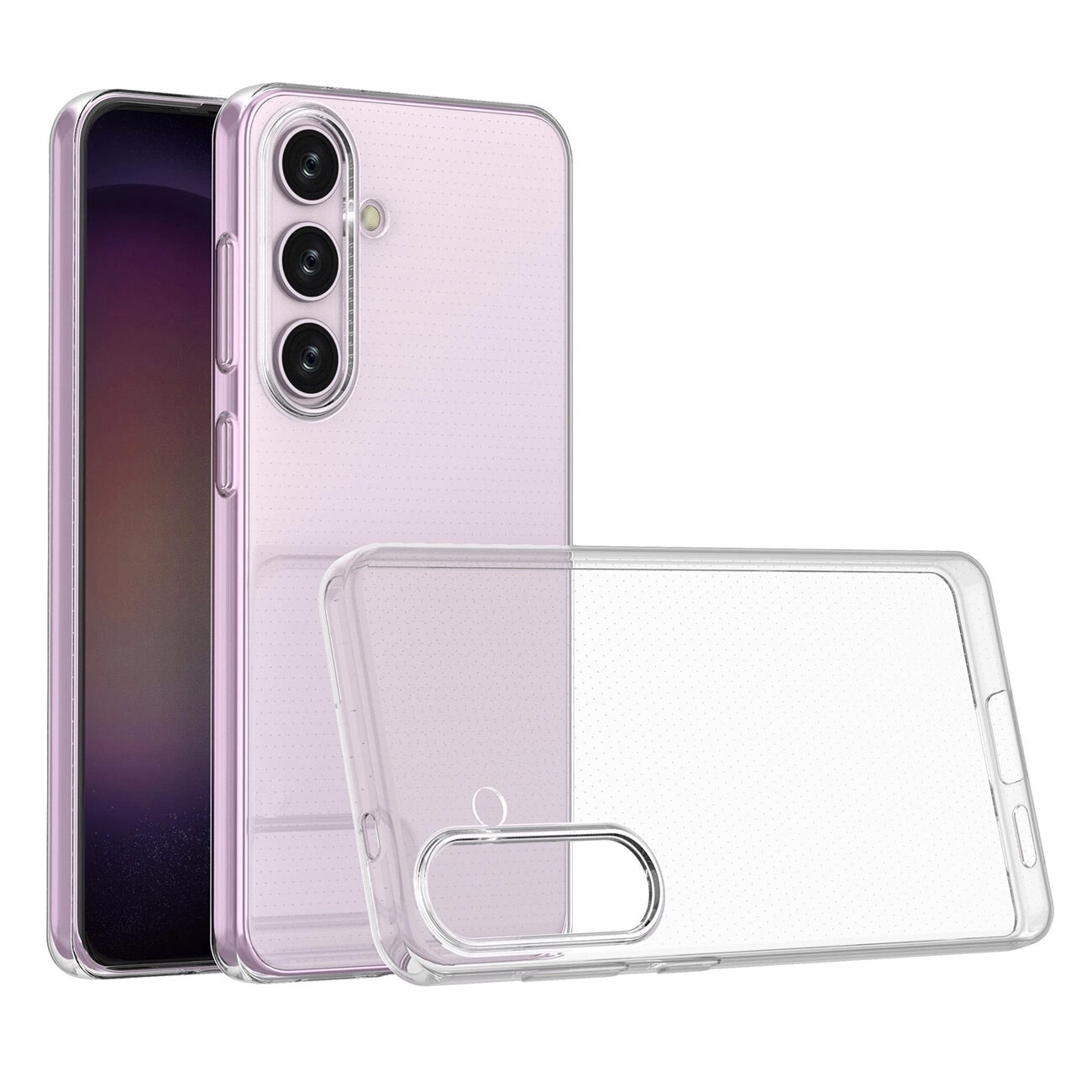 Ultraklart fodral för Samsung Galaxy A35 - transparent