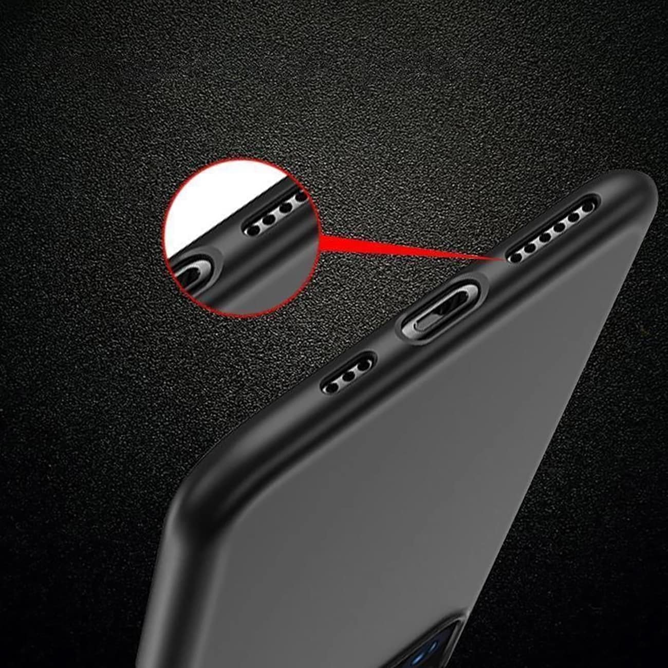 Blødt etui til Nothing Phone 2 - sort