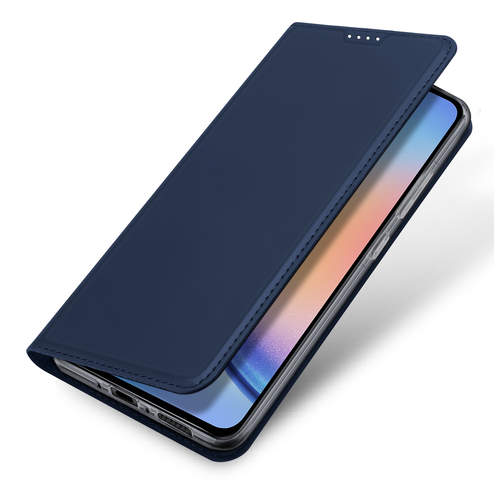 Dux Ducis Skin Pro-etui til Samsung A35 5G med klap - blå