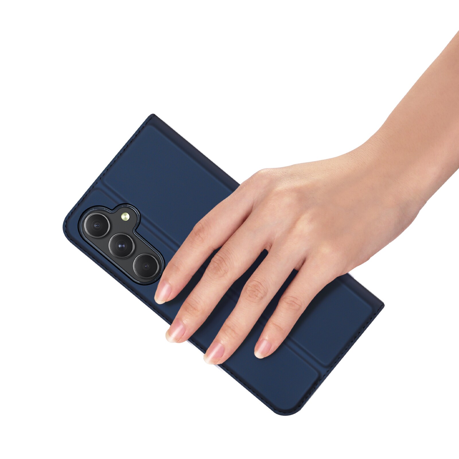 Dux Ducis Skin Pro-etui til Samsung A35 5G med klap - blå
