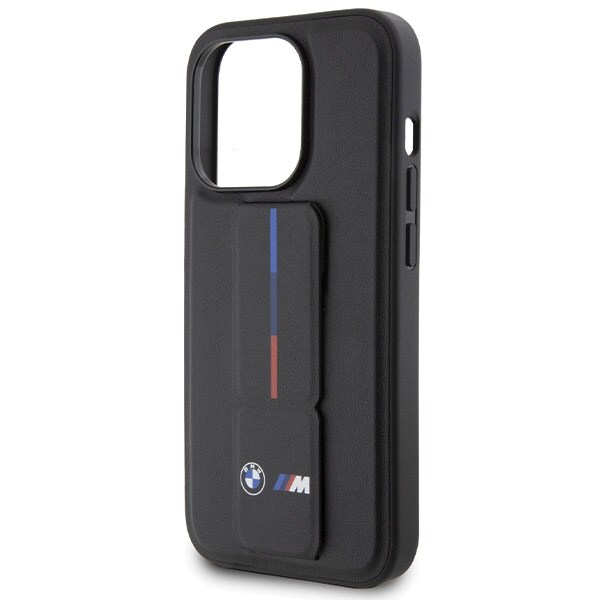 BMW Grip Hot Stamp-fodral för iPhone 15 Pro Max - svart