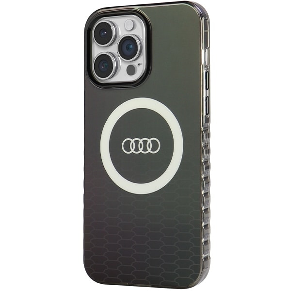 Audi IML Big Logo MagSafe-fodral för iPhone 14 Pro Max - svart