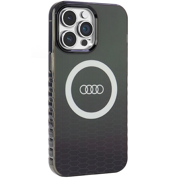 Audi IML Big Logo MagSafe-fodral för iPhone 14 Pro Max - svart