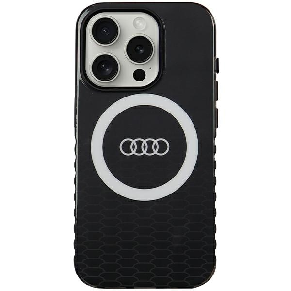Audi IML Big Logo MagSafe-fodral för iPhone 15 Pro - svart