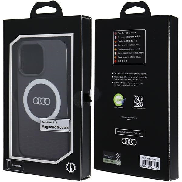 Audi IML Big Logo MagSafe-etui til iPhone 13 Pro / 13 - sort