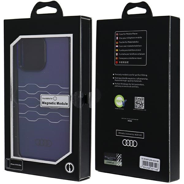 Audi IML MagSafe-etui til iPhone 14 Pro Max - blå