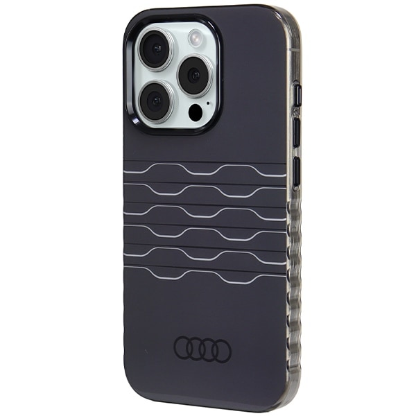 Audi IML MagSafe-etui til iPhone 15 Pro - sort